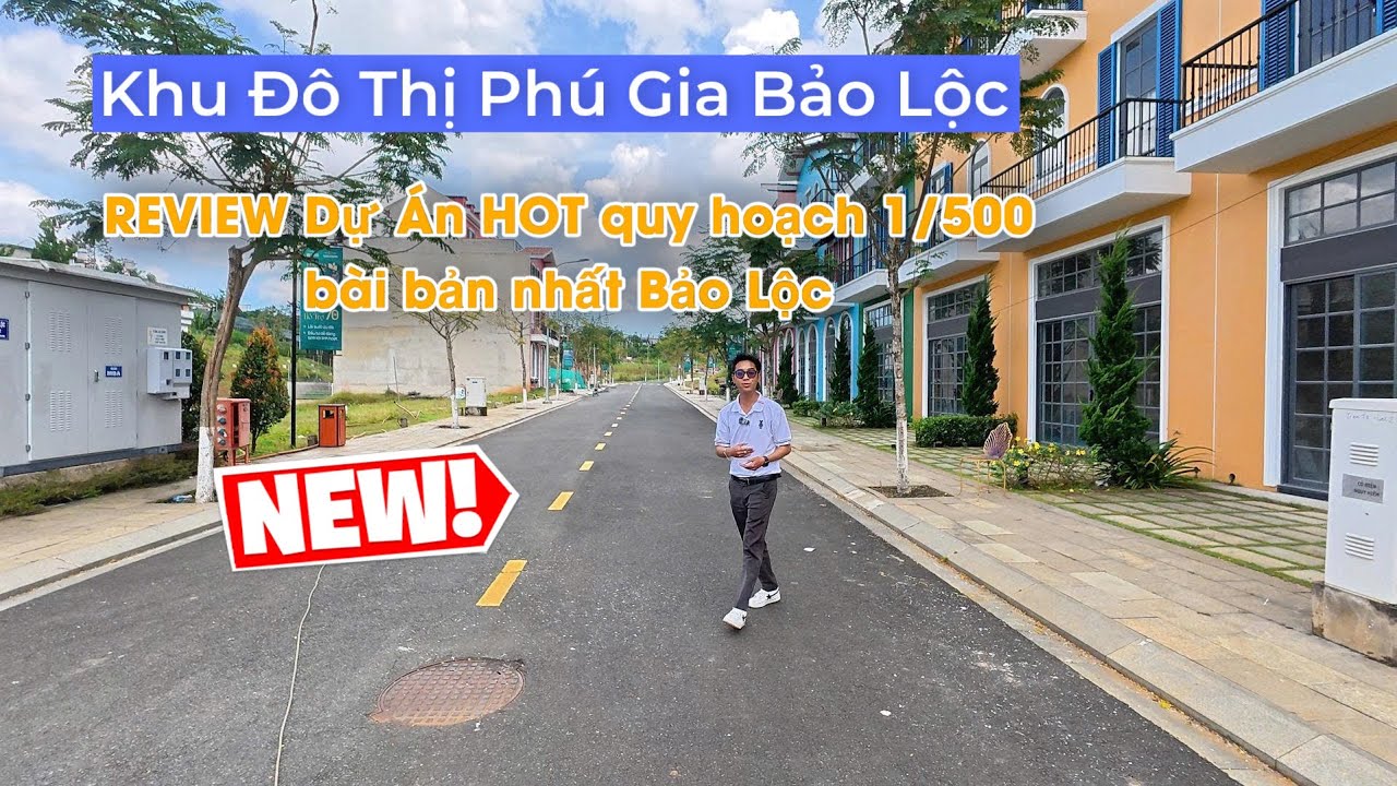 Đất Nền Bảo Lộc Khu Đô Thị Phú Gia Bảo Lộc | Quy hoạch bài bản 1/500, Dự Án Đẹp Đôi Dép Bảo Lộc