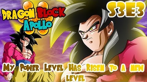 Minecraft Dragon Block C Apollo Minecraft DBZ Server | S3E3 | MY POWER LEVEL HAS RISEN TO A SSJ4!!!