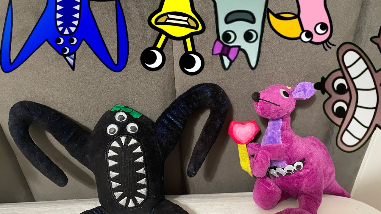 Showcasing My Handmade Nabnaleena And Queen Bouncelia Plush From Garten showcasing-my-handmade-nabnaleena-and-queen-bouncelia-plush-from-garten