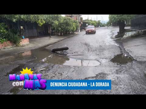 🚧 Denuncia ciudadana: daños en las calles de La Dorada - YouTube