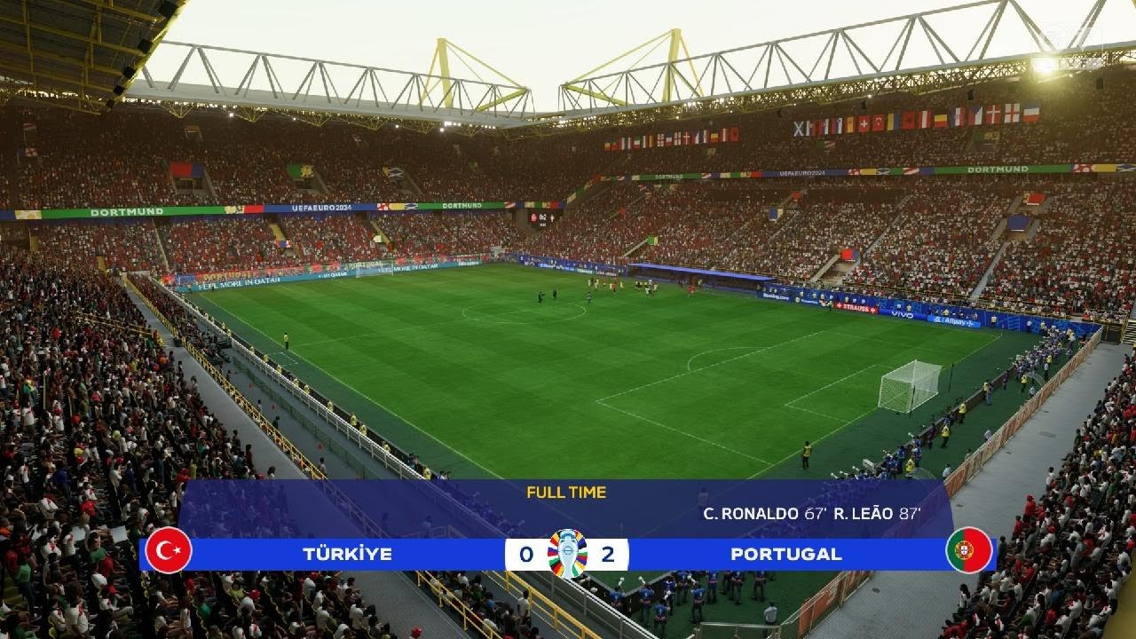 Portugal vs Turkey UEFA Champions League Game 2