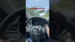 Welcome to Volkswagen airlines… ✈️🏁🔥#volkswagen #volkswagenvoyage #vw #cardriving #cars #challenge