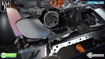 RX7 FD3S engine installation (Part2) tips, Kyle Mohan Racing