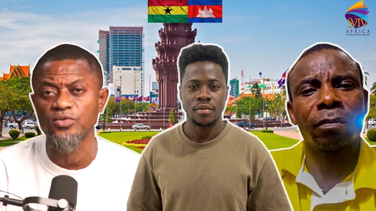 Ticket Struggles Hit Stranded Ghanaians In Cambodia After Waiver Withdrawl-First Batch Arrives Home 