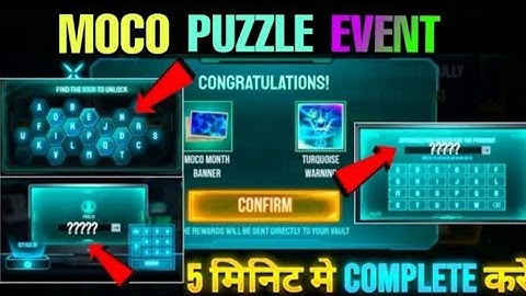 FREE FIRE THE PUZZLE EVENT  KAISE PURA KARE// HOW TO COMPLETE authorization NEEDED FOR THE PROGRAM