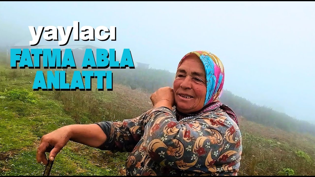 Maçka'da Yaylacılık Yapan Fatma abla ''Şehirde yaşayamam''#trabzonlu #karadenizli #karadenizkadını