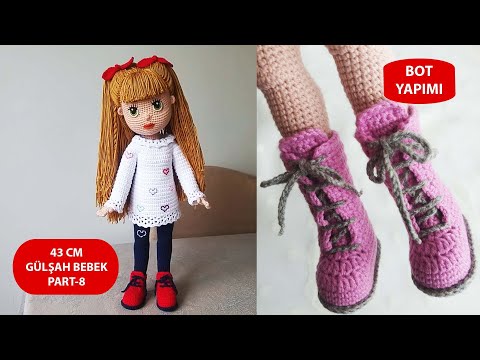 Gülşah bebek bot ve çizme yapımı PART 8 (English subtitle)