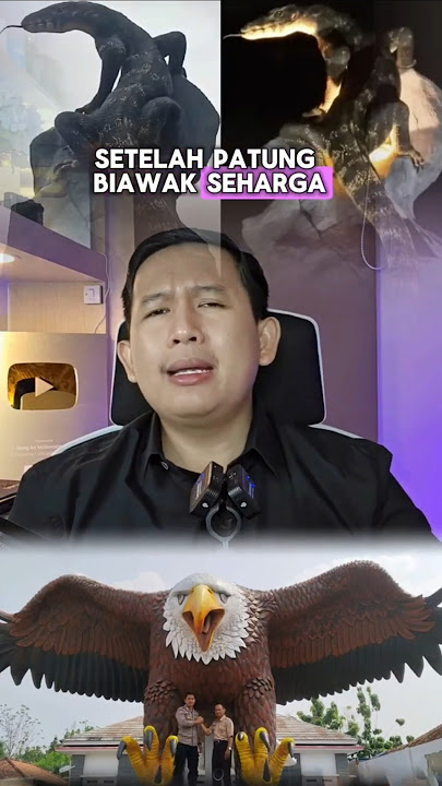 Patung Rajawali Indramayu Hanya Telan Dana 180 Juta, Sangat Detail