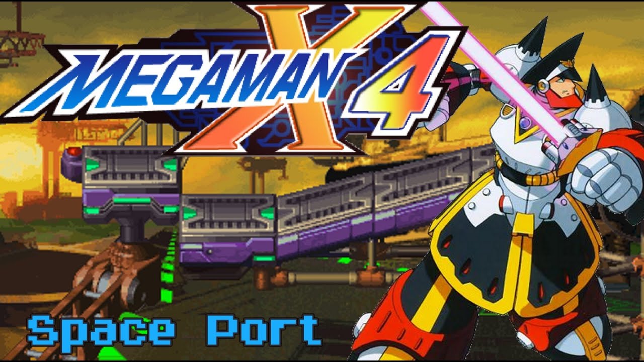 Mega Man X4 - Space Port - YouTube
