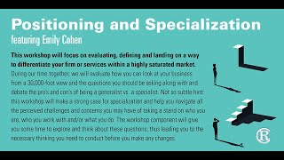 Positioning and Specialization Creatives Roundtable & Emily Cohen