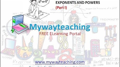 Math Class 7 Chapter 13 Part I|EXPONENTS AND POWERS| EXPONENTS AND POWERS for class 7|