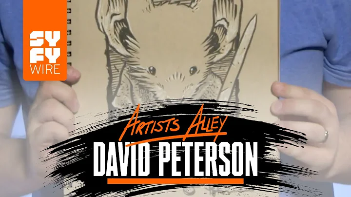 David Petersen Sketches Mouse Guard (Artists Alley...