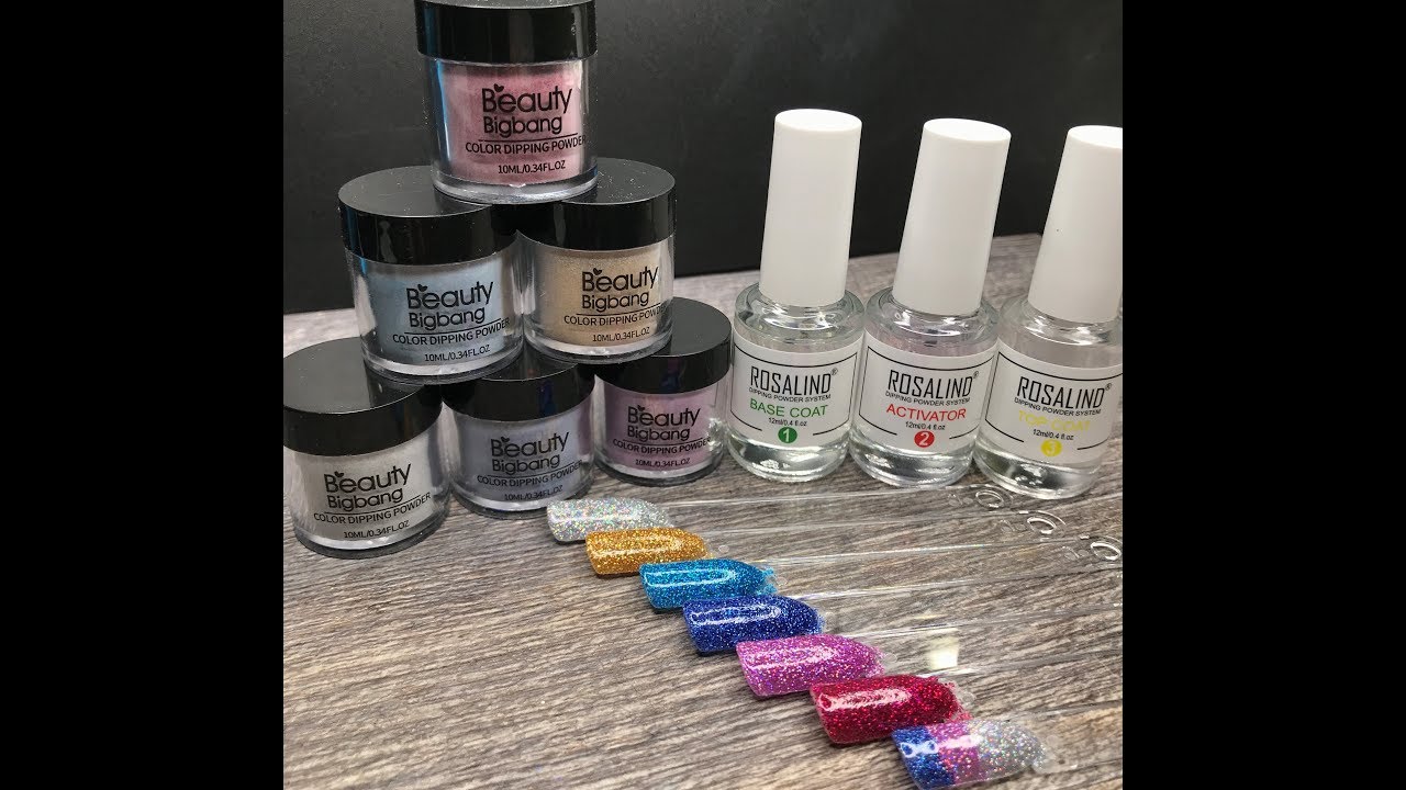 BeautyBigBang NEW Nail Dipping Powders | Swatches |