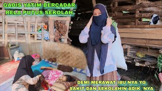 Jutaan Orang Menangismelihat Gadis Yatim Bercadar Ngurus Ibu Nya Sakittinggal Di Pelosok Pedesaan