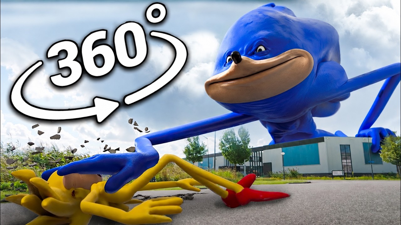 VR 360° Shin Sonic Tapes Movie Compilation! - YouTube