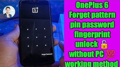 oneplus 6 forget screen lock without pc | Oneplus 6 Hard Reset forgot password Reset | Sarvjeet Mob