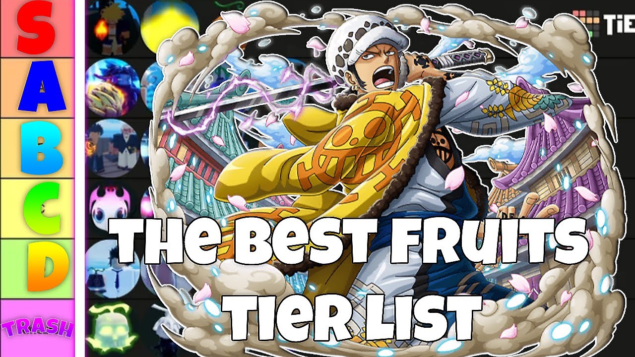 MELHOR TIER LIST DE FRUTAS DO UPDATE 9 DO A ONE PIECE GAME!! 