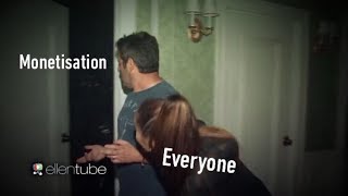 Ariana Grande in a haunted house as Youtubers