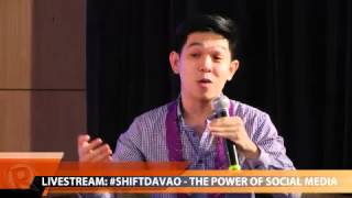 Michael Josh Villanueva Q&A at #SHIFTDavao