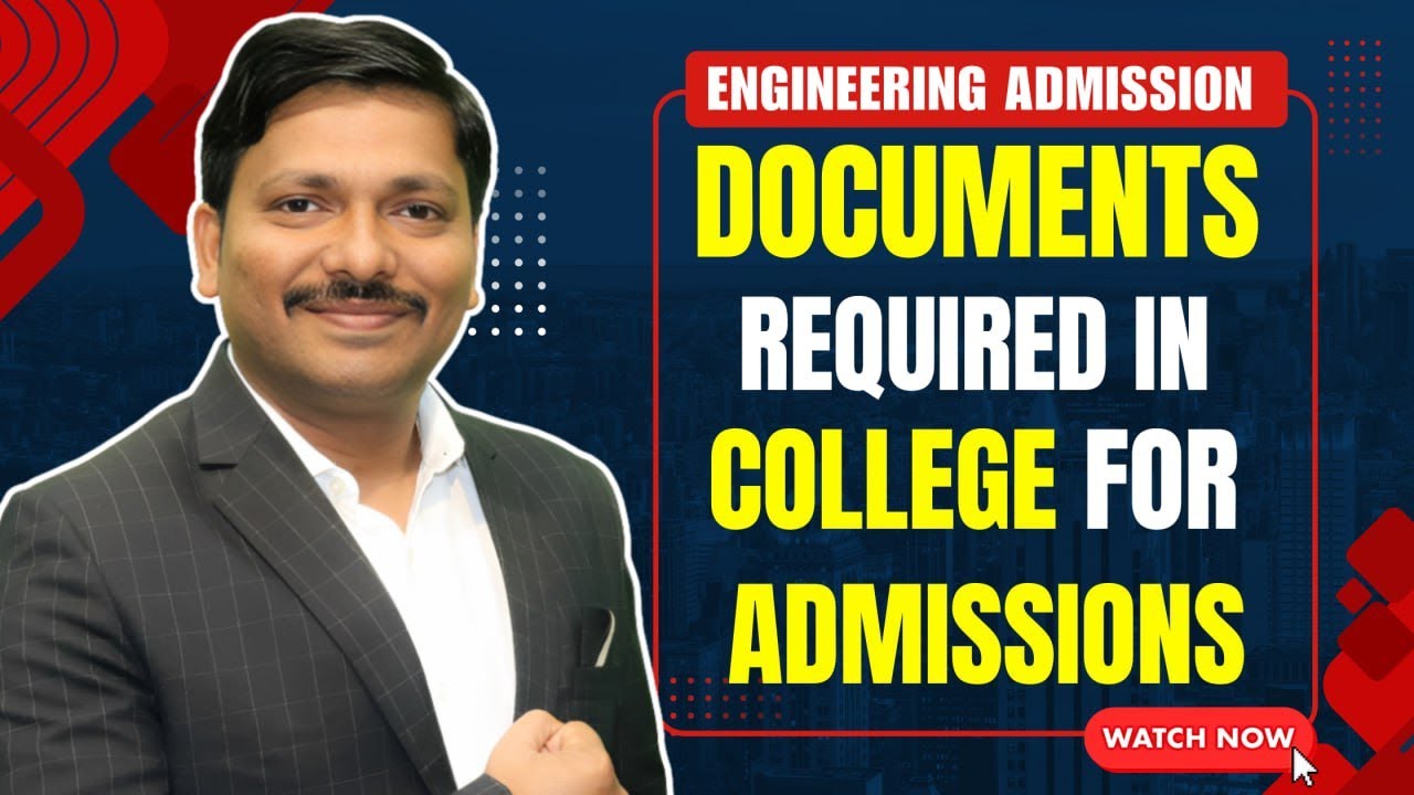 DOCUMENTS REQUIRED FOR ENGINEERING ADMISSION 2025 | MHT-CET 2025 ...
