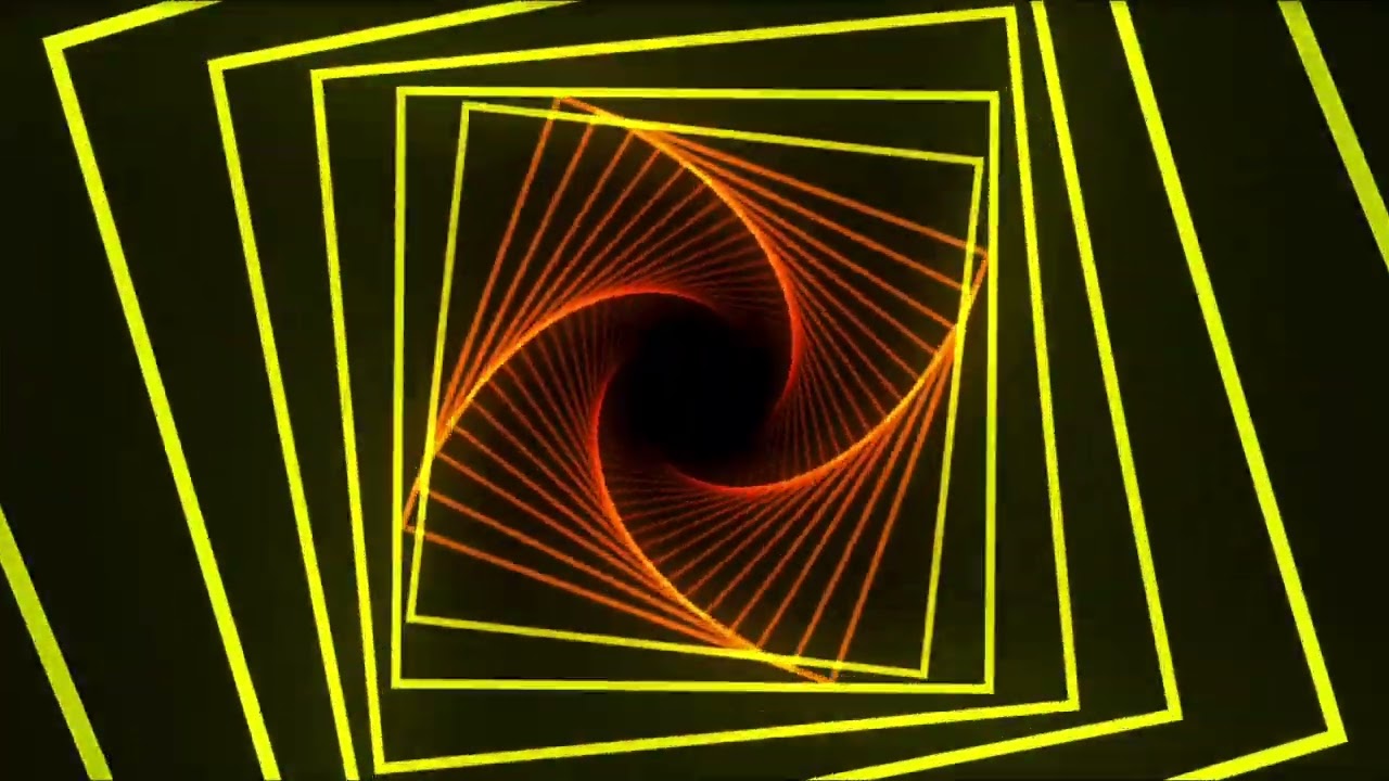 HYPERSPACE: 2 Hours of Infinite Glow Tunnel [4K 60FPS] | Ultimate OLED TV Test & Relaxation