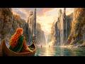 Anduin River Ambience 🌄 LOTR Inspired Fantasy Music for Relaxation &amp; Study