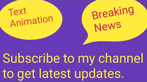 how to make breaking news|text animation by using html and css - by techlytical with aswini