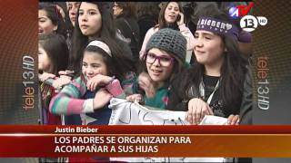 Justin Bieber en chile Fans esperandolo Vi 14 Oct 2011