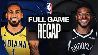 Game Recap: Pacers 123, Nets 94