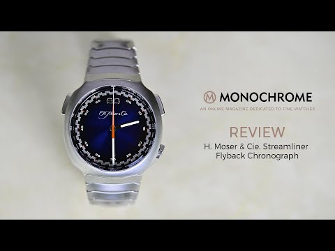 REVIEW: The New H. Moser & Cie. Streamliner Flyback Chronograph Automatic Funky Blue