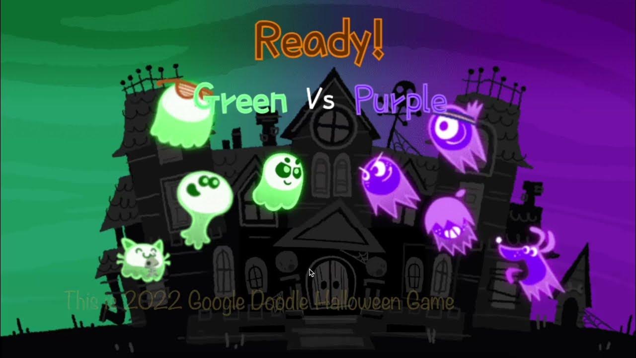 Google Doodle Halloween Game 2022! Google Amongus? YouTube