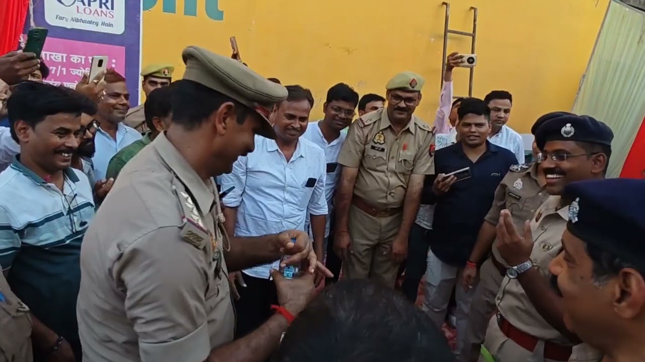 मऊ के ब्रह्मस्थान पर नए पुलिस चौकी का एसपी इलामारन जी ने किया भव्य उद्घाटन!