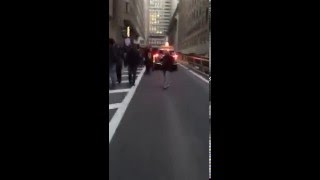 Race Through Streets Just Before Arrests