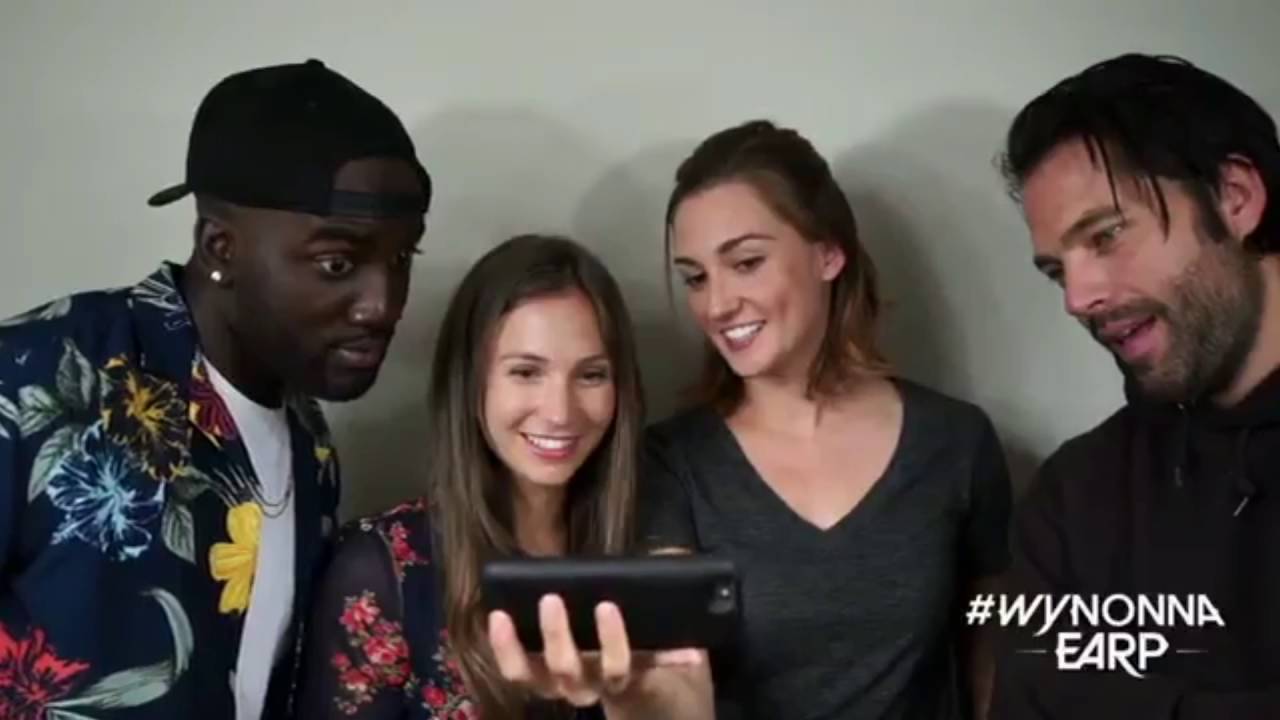 wynonna earp cast || cause you're there for me too