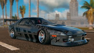 CINEMATIC • Mazda RX-7 FC • L.A. BLOCK • CarX Drift Racing 2