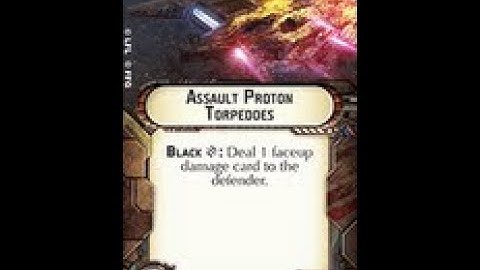 How-to use Ordnance "Assault Proton Torpedoes" - Star Wars Armada Explained (SWAE)