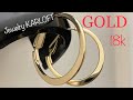 18k GOLD EARRINGS /from JEWELERS KARLOFT
