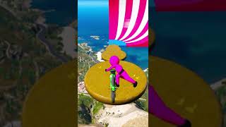 Gta V Dangerous Stunt On Mount Chiliad Episode.44 #Shorts