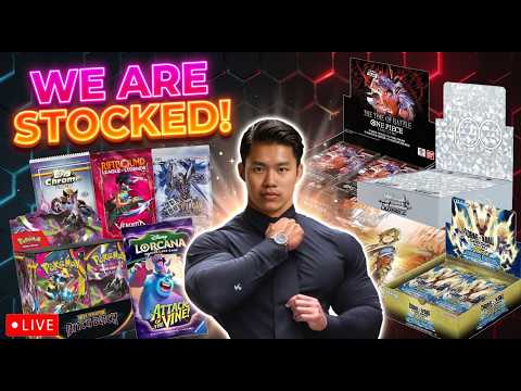 🔴 LIVE - RETRO PWP RESTOCK! - GD05 - DISNEY 100 - MARVEL - OP16 - GIVEAWAY - Q&A - HYPE!