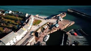 Charlestown | Cornwall | Cornwall From Above 4K