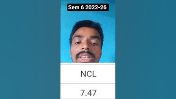Bbmku sem 6 Result  2022-26 NCL ka matlab Kya hai #shorts #sem6 #bbmku
