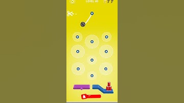 Rope Slash Level 40 Gameplay #RopeSlash #Gameplay Rope Game All Levels Rope Slash videos