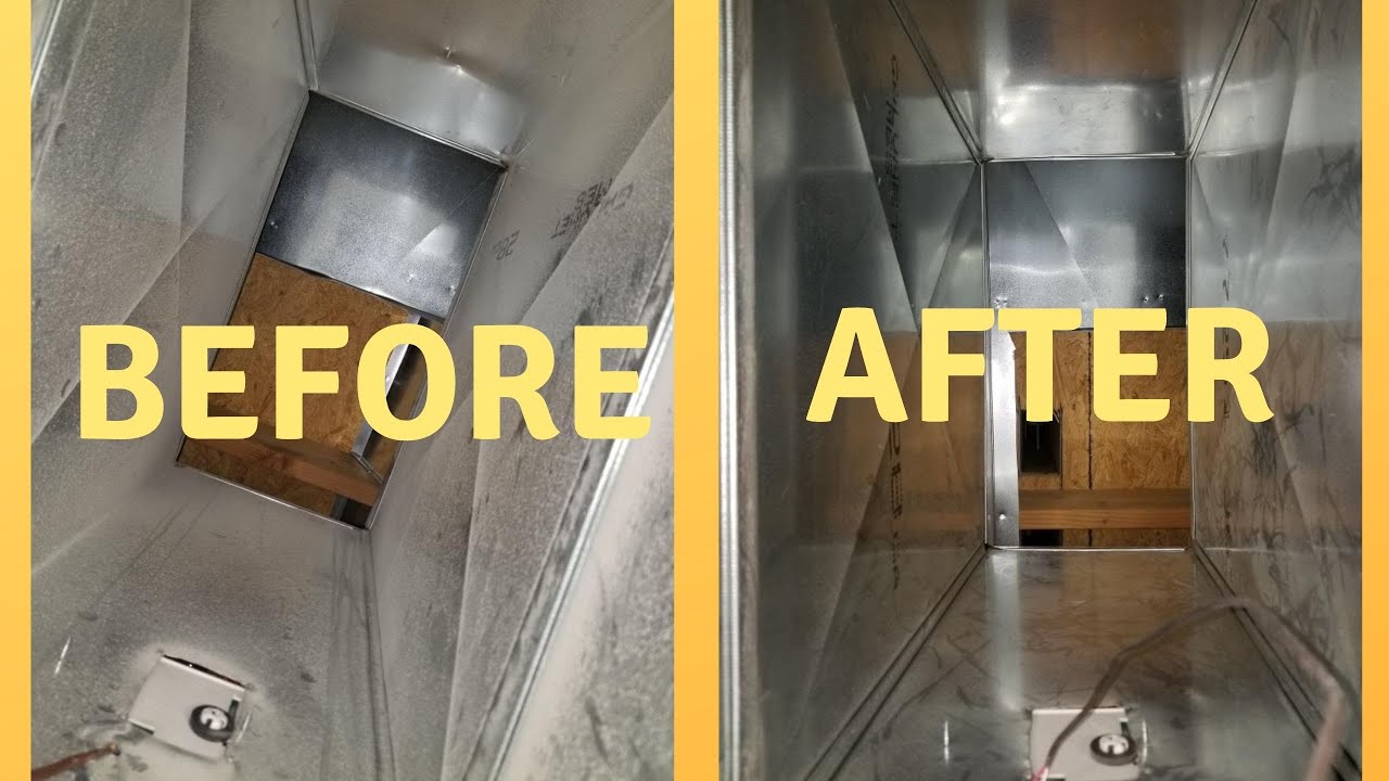 Duct Cleaning BEFORE AND AFTER: Does duct cleaning work?
