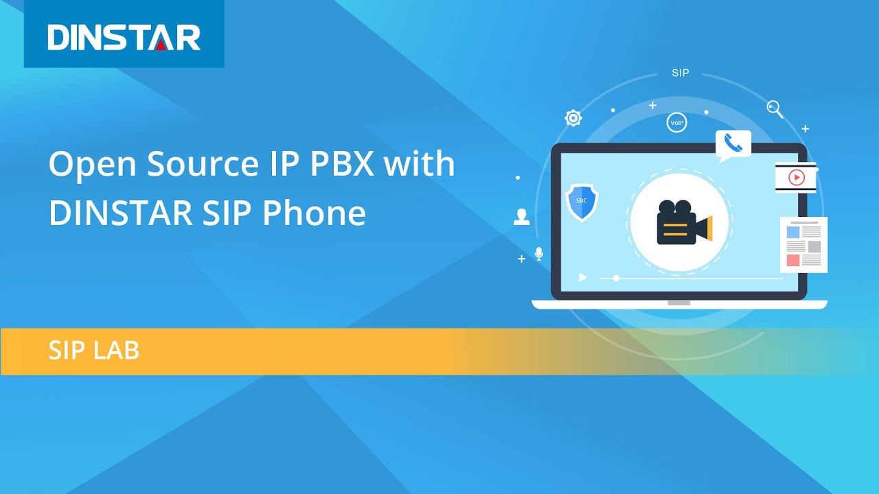 Open Source IP PBX with DINSTAR SIP Phone YouTube