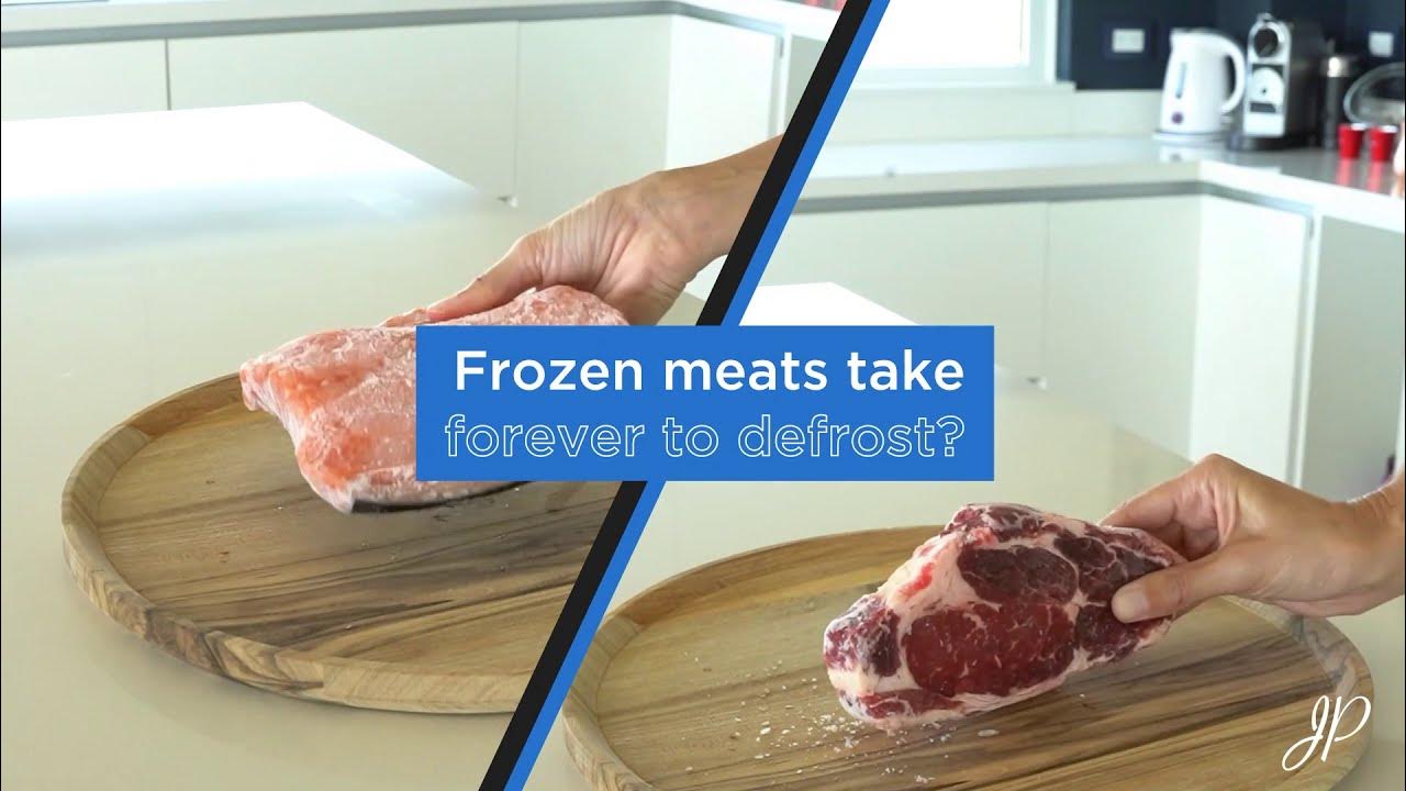 Defrost Food 5 Times Faster! The Thawtful Defrosting Tray YouTube