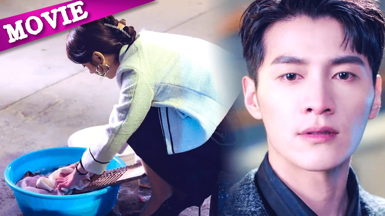 离婚后重逢，他看到妻子弯着腰洗衣服到深夜，前夫瞬间眼红！#cdrama