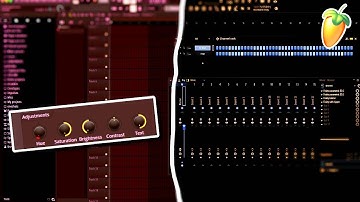 How to edit COLOR in FL Studio 21| Themes Tutorial