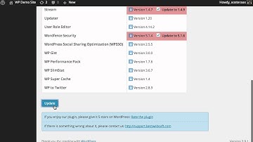 Easily Update Plugins and Core WordPress files with Updater