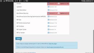 Easily Update Plugins and Core WordPress files with Updater