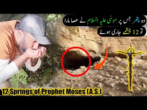 12 Springs ( Chashmy ) of Prophet Moses ( MUSA ) A S With Details #ZubairInJordan